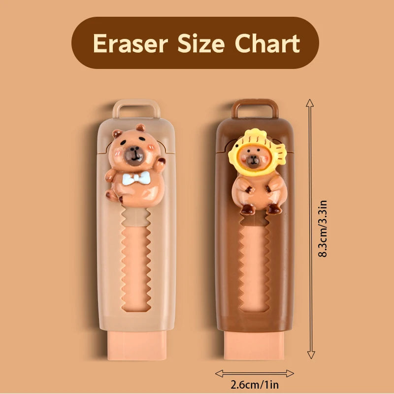 Kawaii Capybara Gomme 🤎